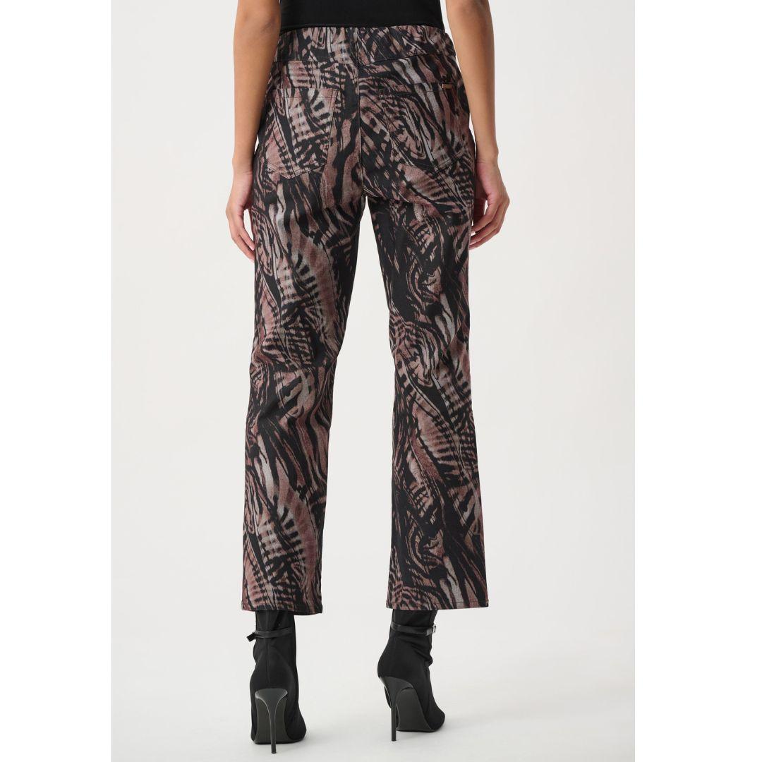 JOSEPH RIBKOFF Abstract Print Pull-On Jeans | 264914
