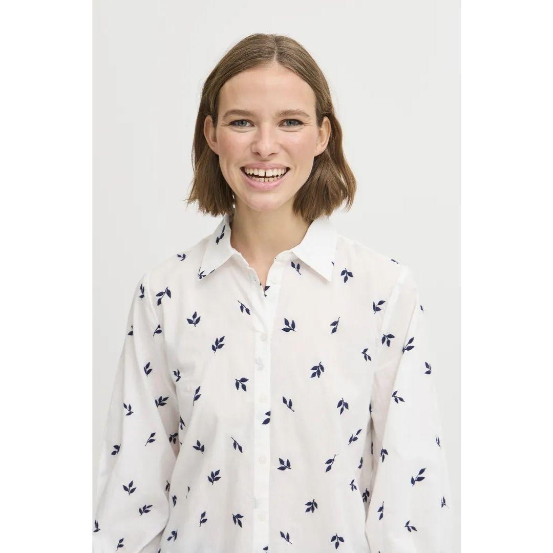 Jadis Shirt - 20815247 - Blue Leaf