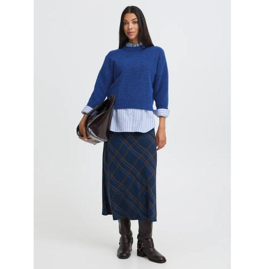 BYOUNG Omea Sweater | 20819591 | Blue Melange