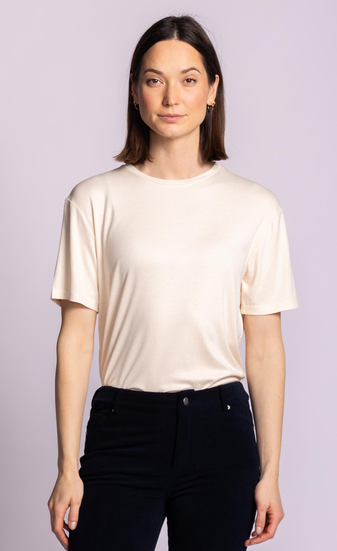 Camilla T-Shirt | TO-11212F26 | Beige
