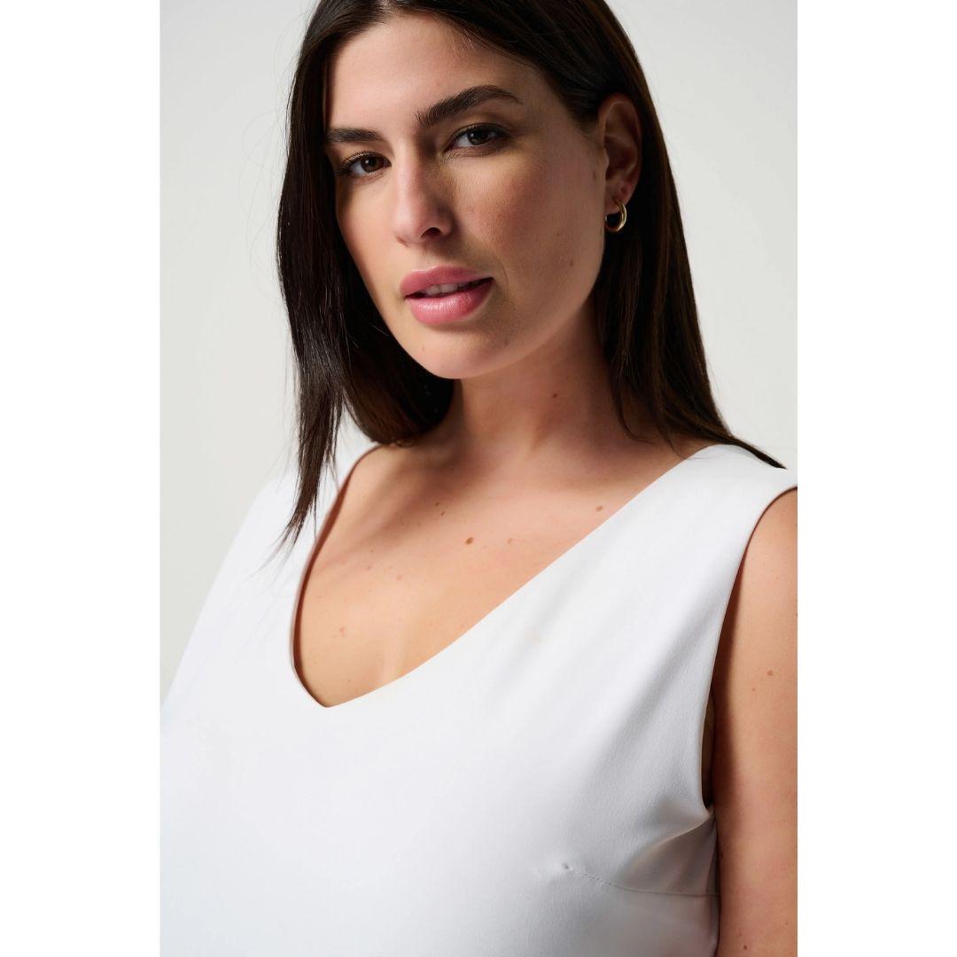 Classic V-Neck Cami - Vanilla