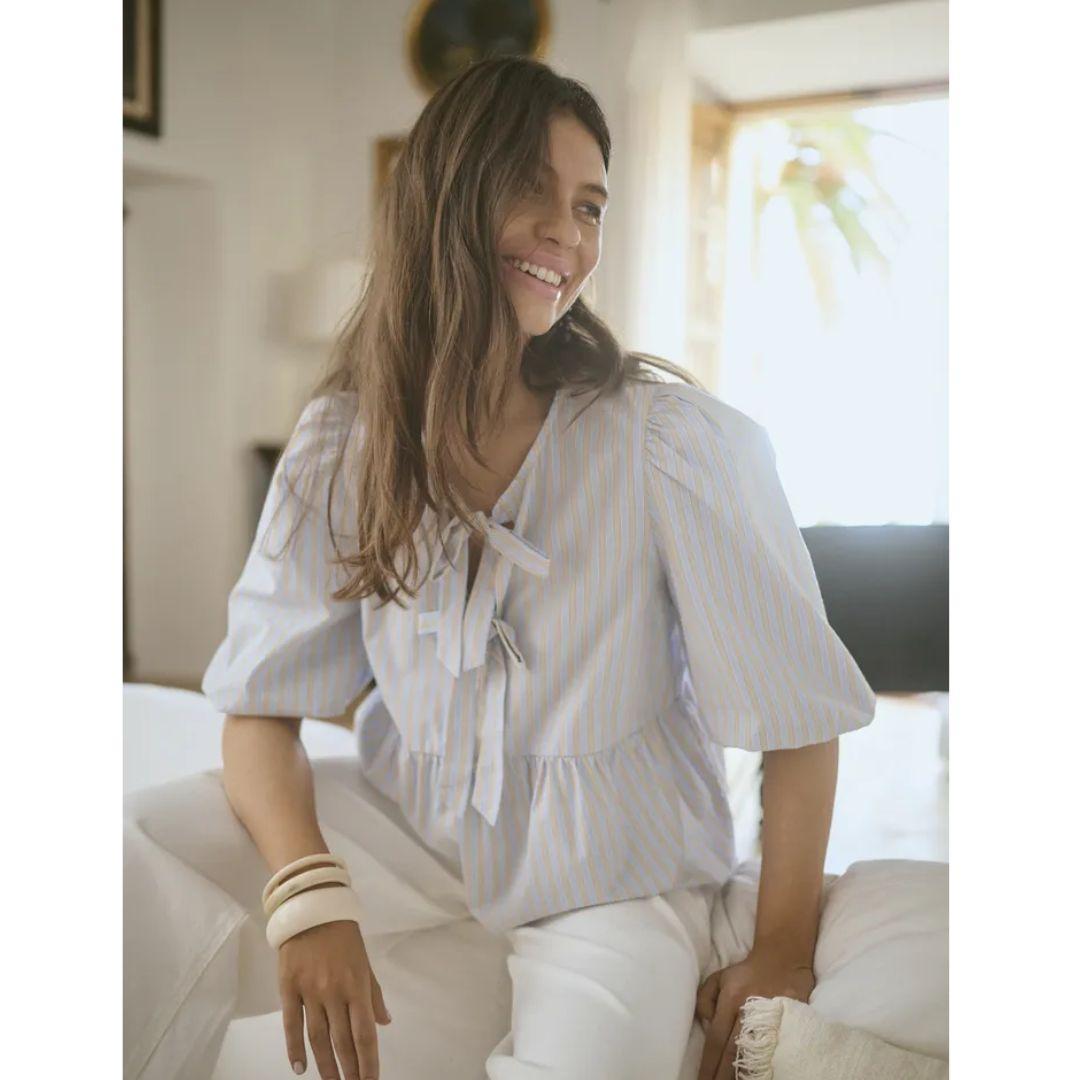 Elia Ribbon Blouse