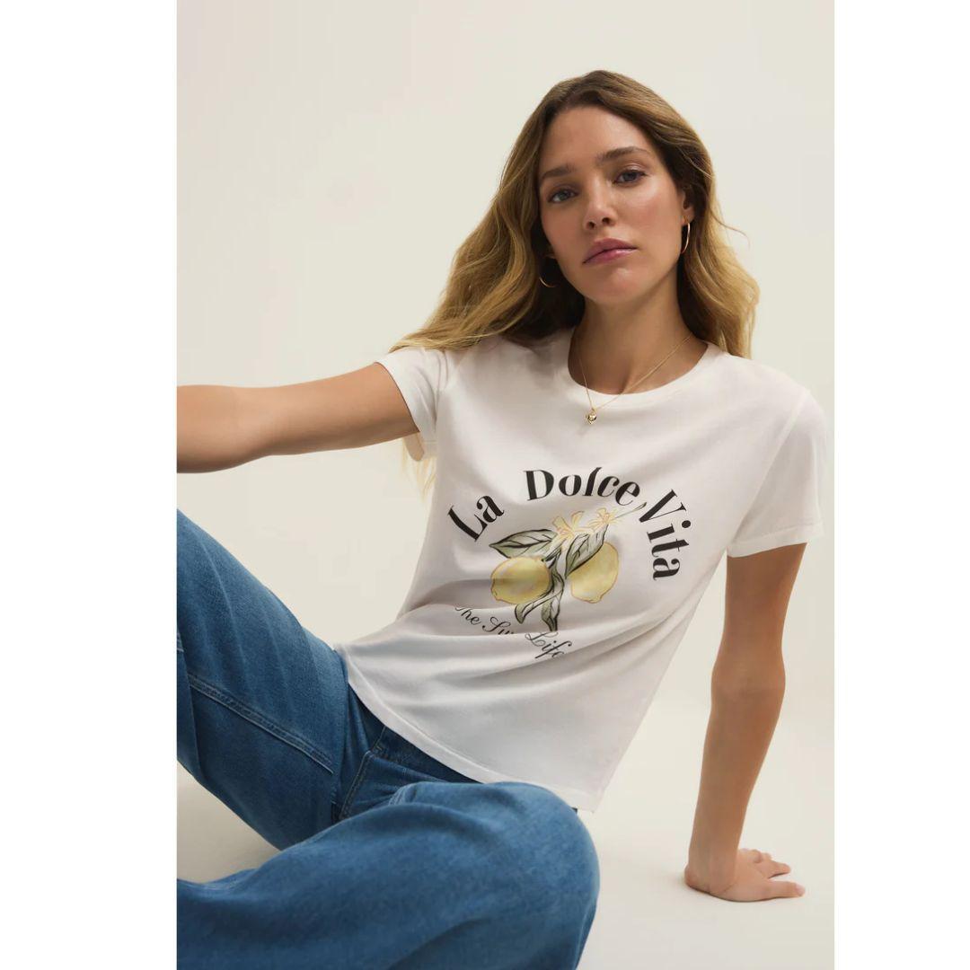 Dolce Tourist T-Shirt | Sea Salt