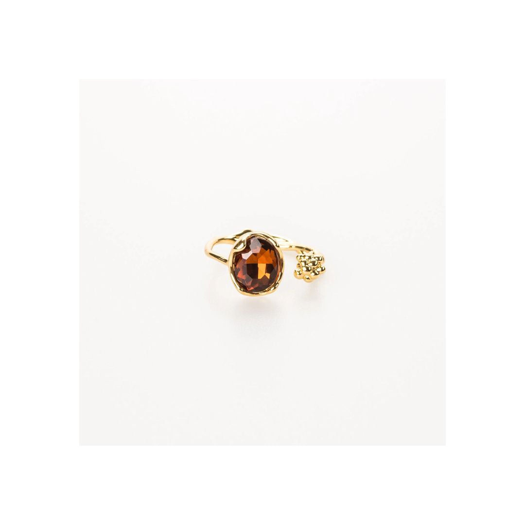 Emma Crystal Adjustable Birthstone Rings - R502 - Birth Months