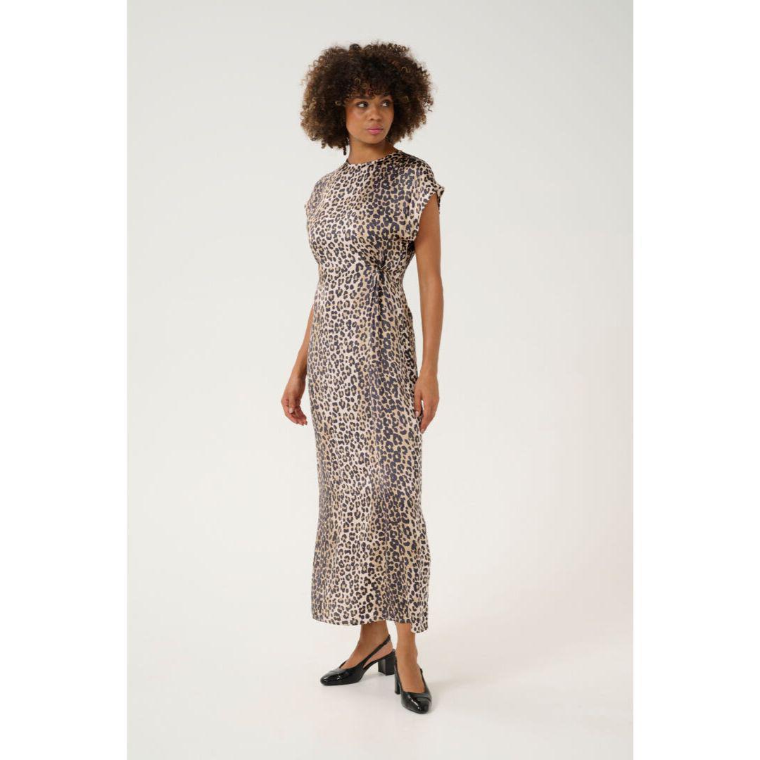Leona Berna Long Dress | Leopard