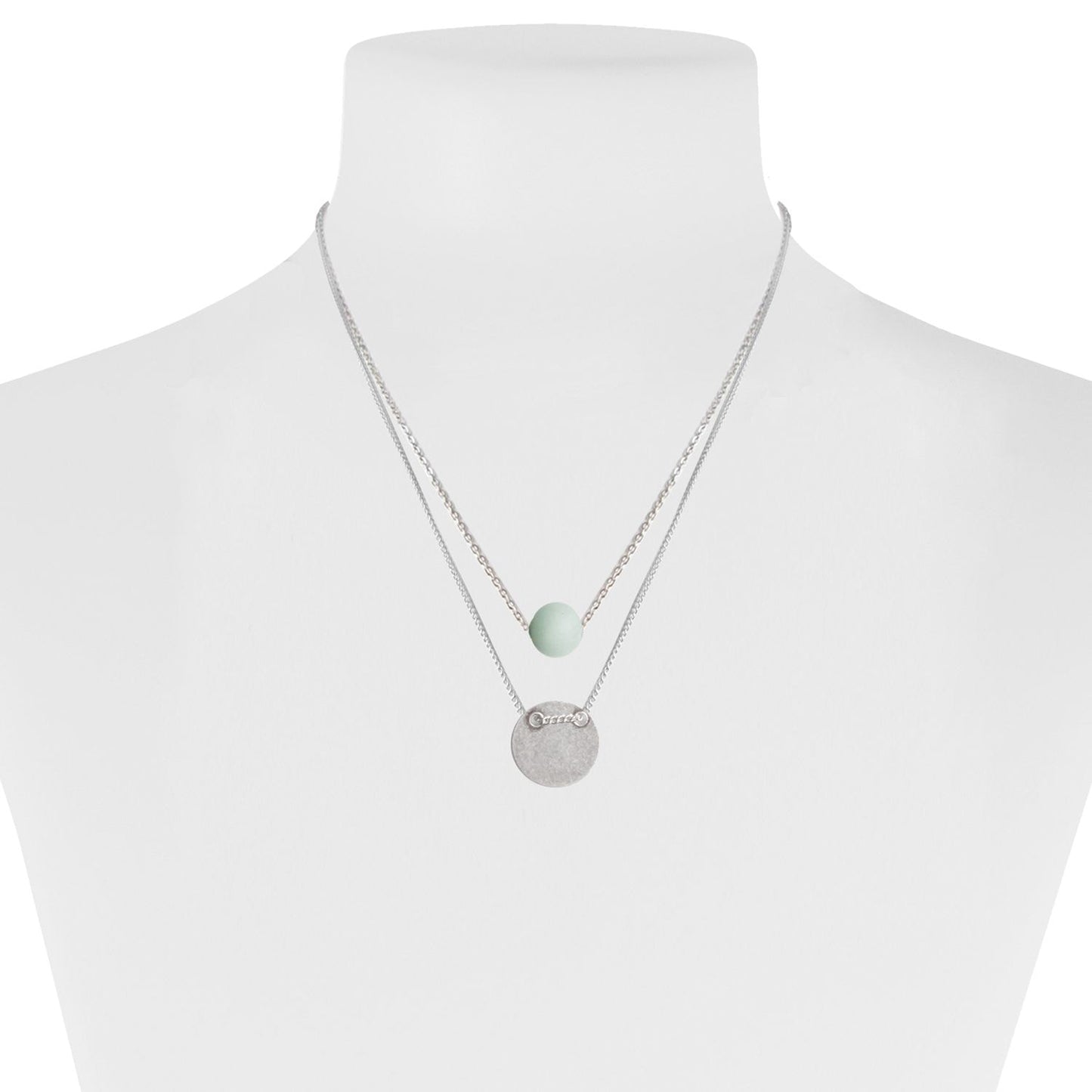 Cluster Stone Necklace
