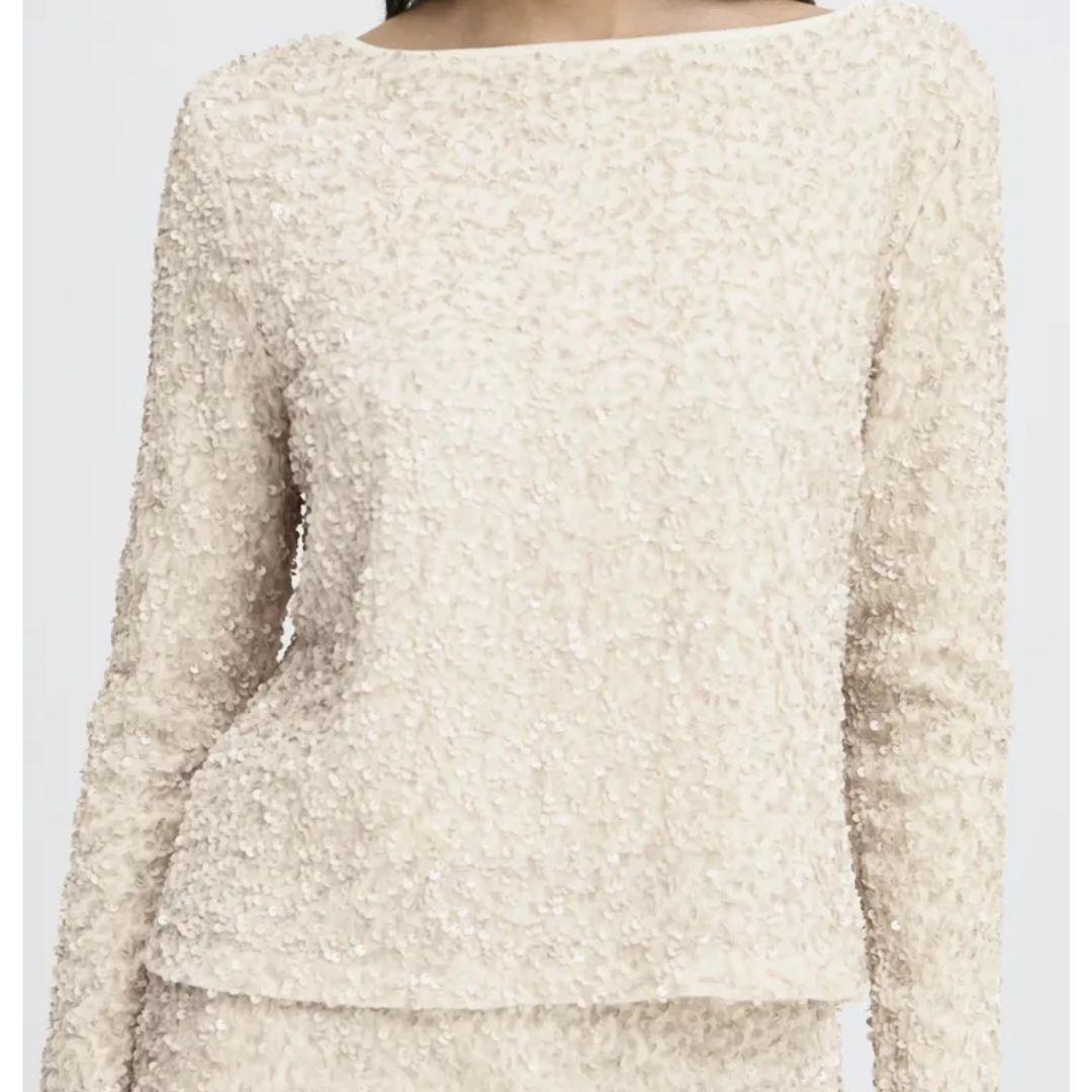 Pary Blouse - 20818296 - Oatmeal