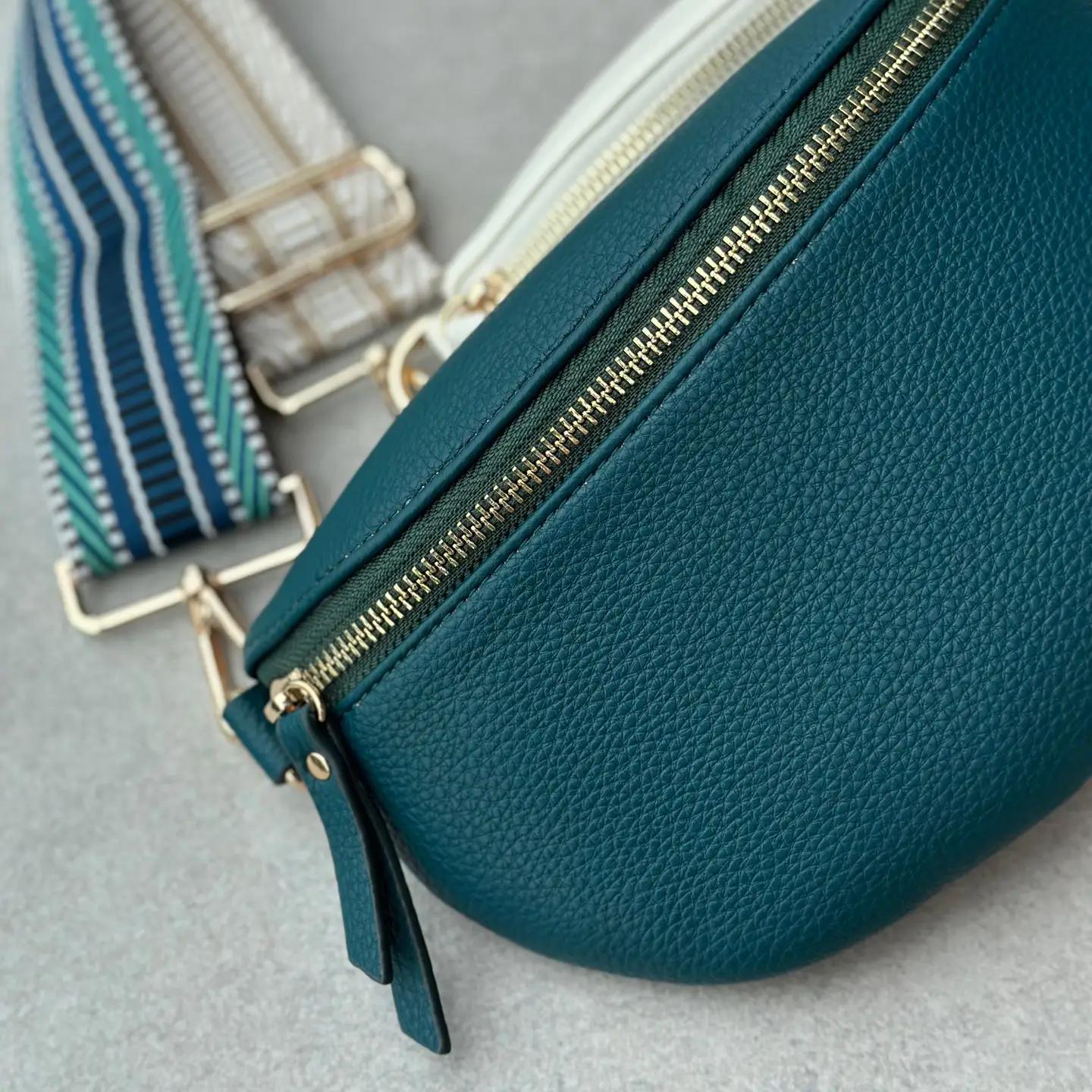 Faux Leather Cross Body Bag