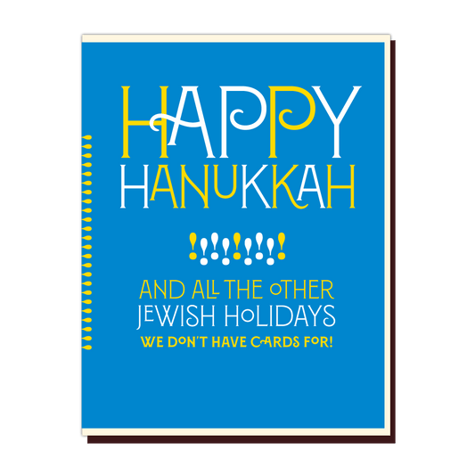 Happy Hanukkah Card - Offensive and Delightful