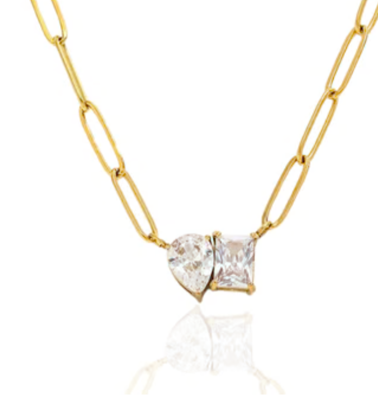 Moi et Toi Pendant Necklace