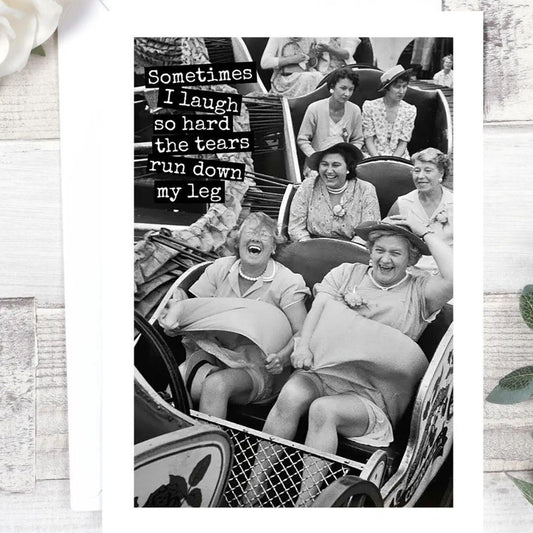 Sometimes I Laugh Card - RR11