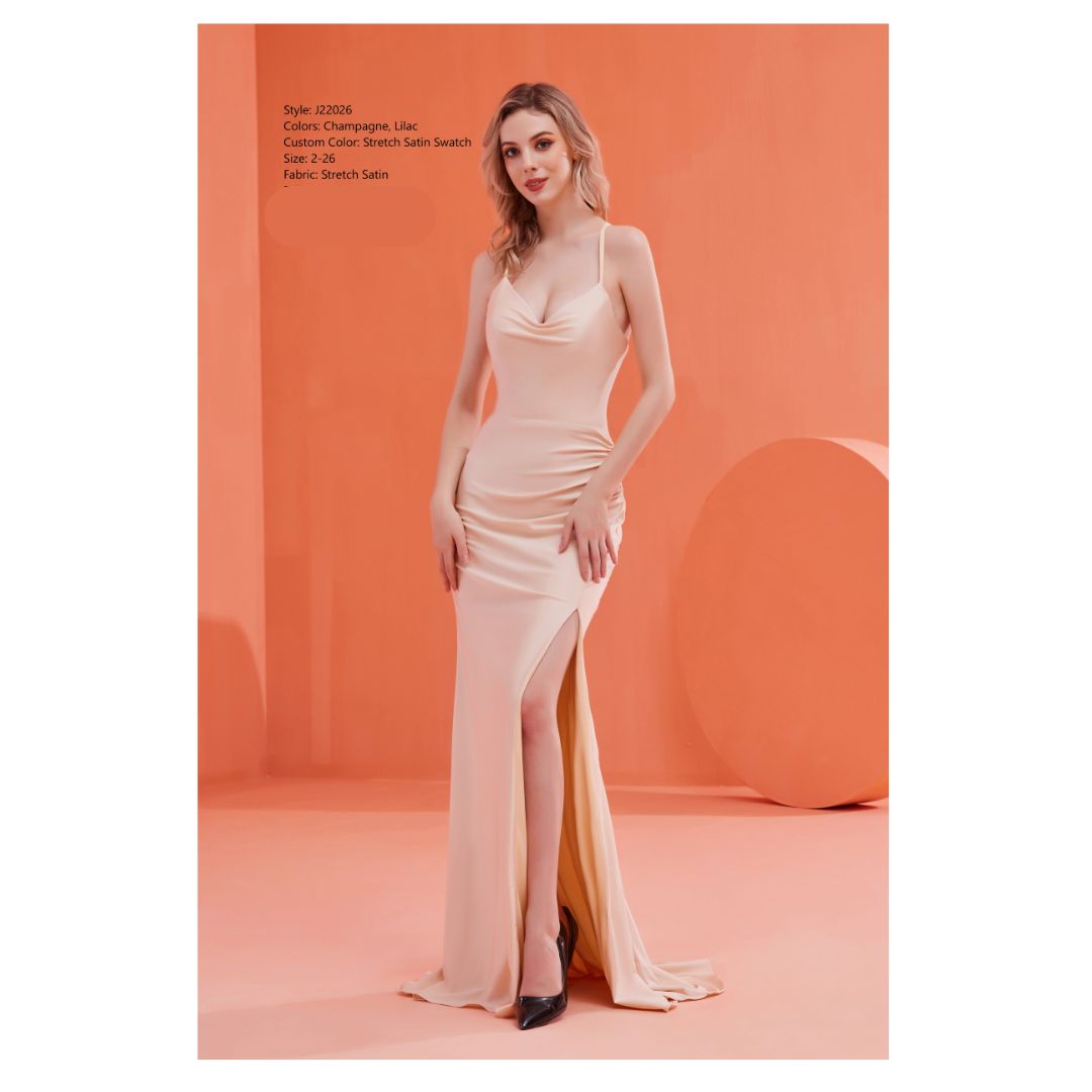 Jadore Evening - J22026 - Champagne