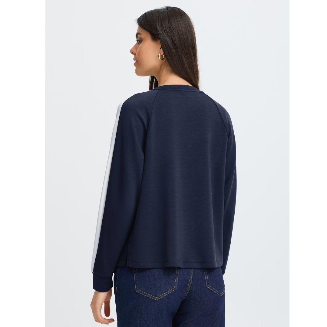 Aurora Stripe Travel Lounge Sweater