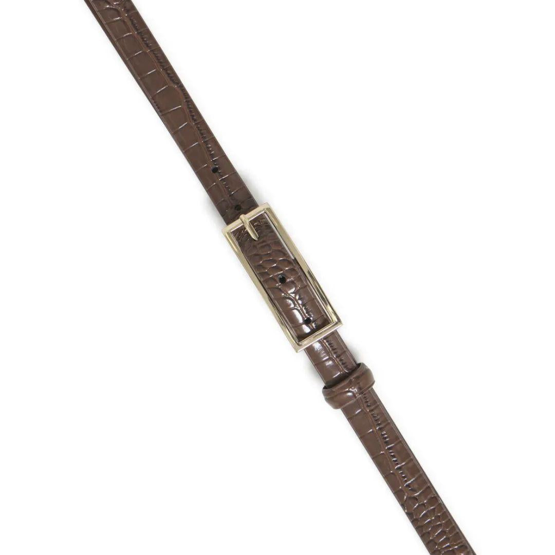 BYOUNG Vhyl Croc Belt | 20819671 | Java