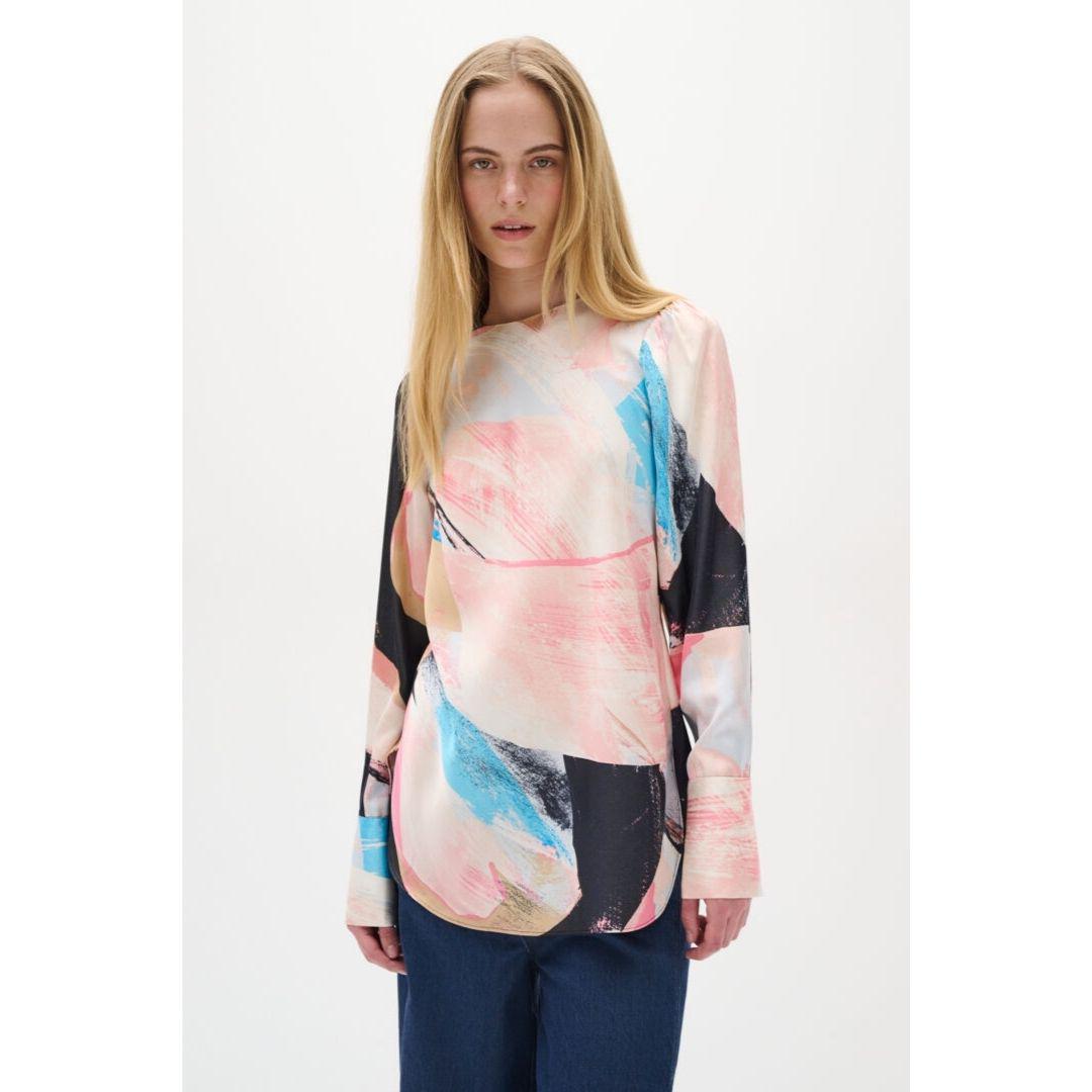 Valerie Blouse | Pale Pink Art