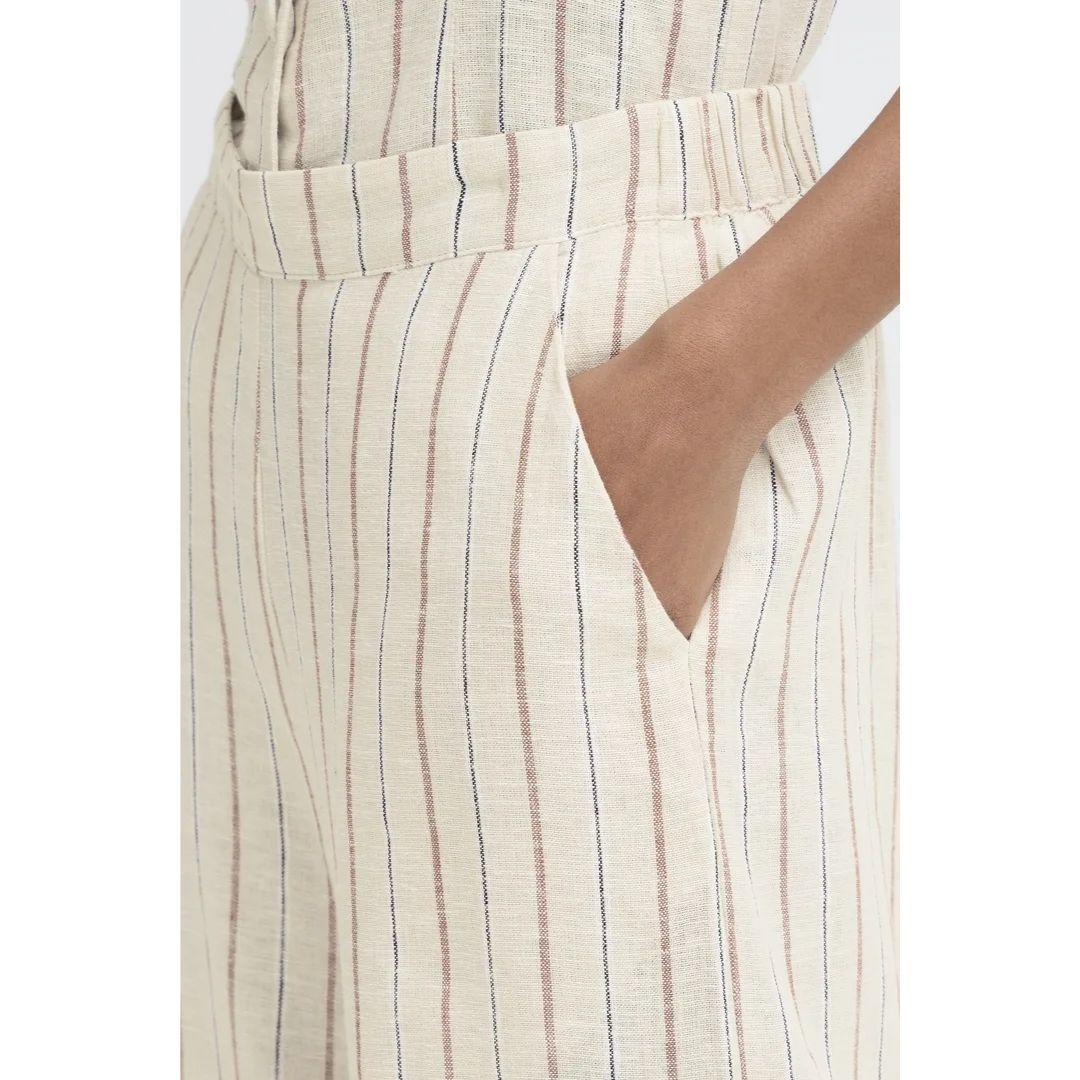 Linno Wide Leg Flowy Pants - Black