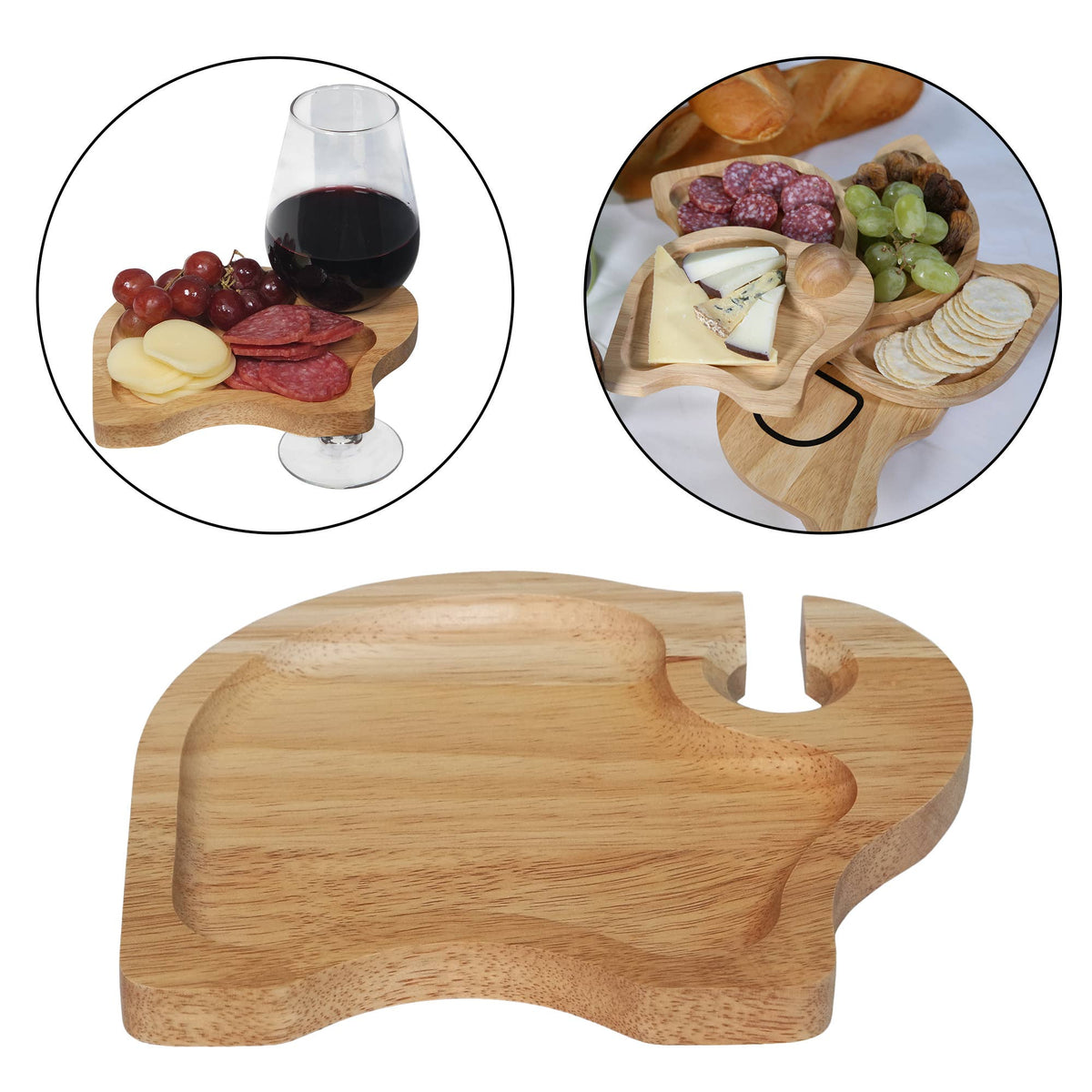 Cambridge Appetizer Tray Hors d’ Oeuvres Plate - 5400SN - Snail