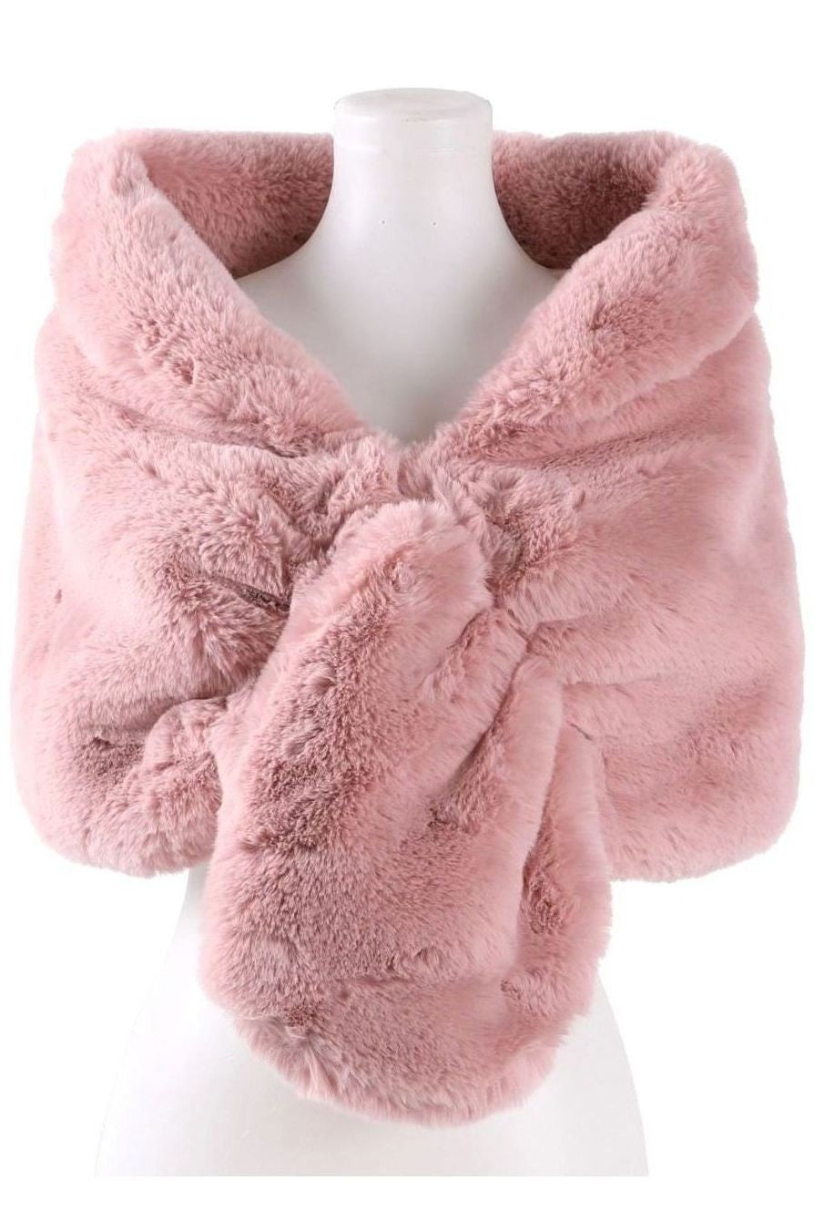 Faux Fur Shawl - SC00166 - Variety