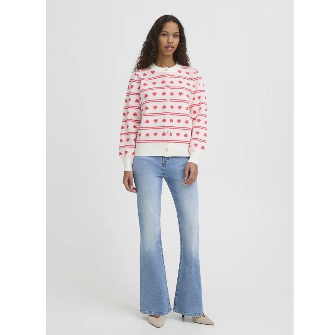 Brielle Hearts Cardigan