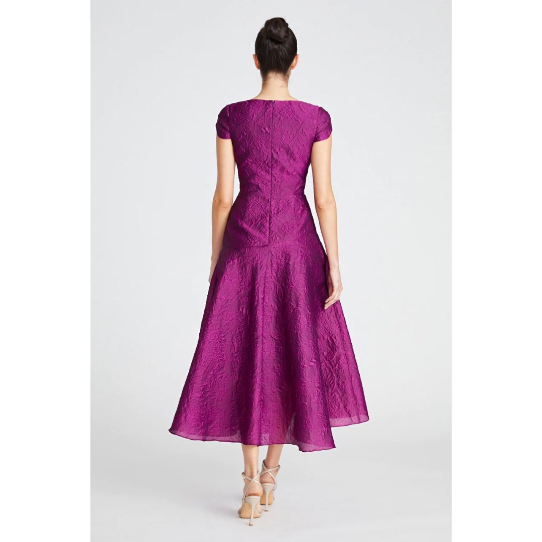 Sevyn High Low Cocktail Dress | Deep Orchid