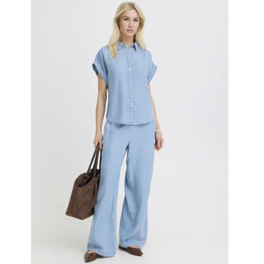 Kosmo Shirt | Light Blue Denim