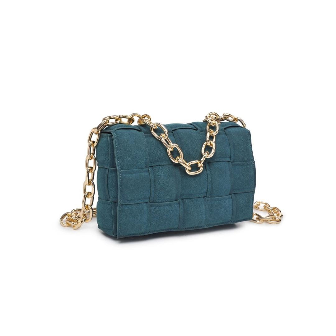 Ines Suede Crossbody - 24355SU - Juniper
