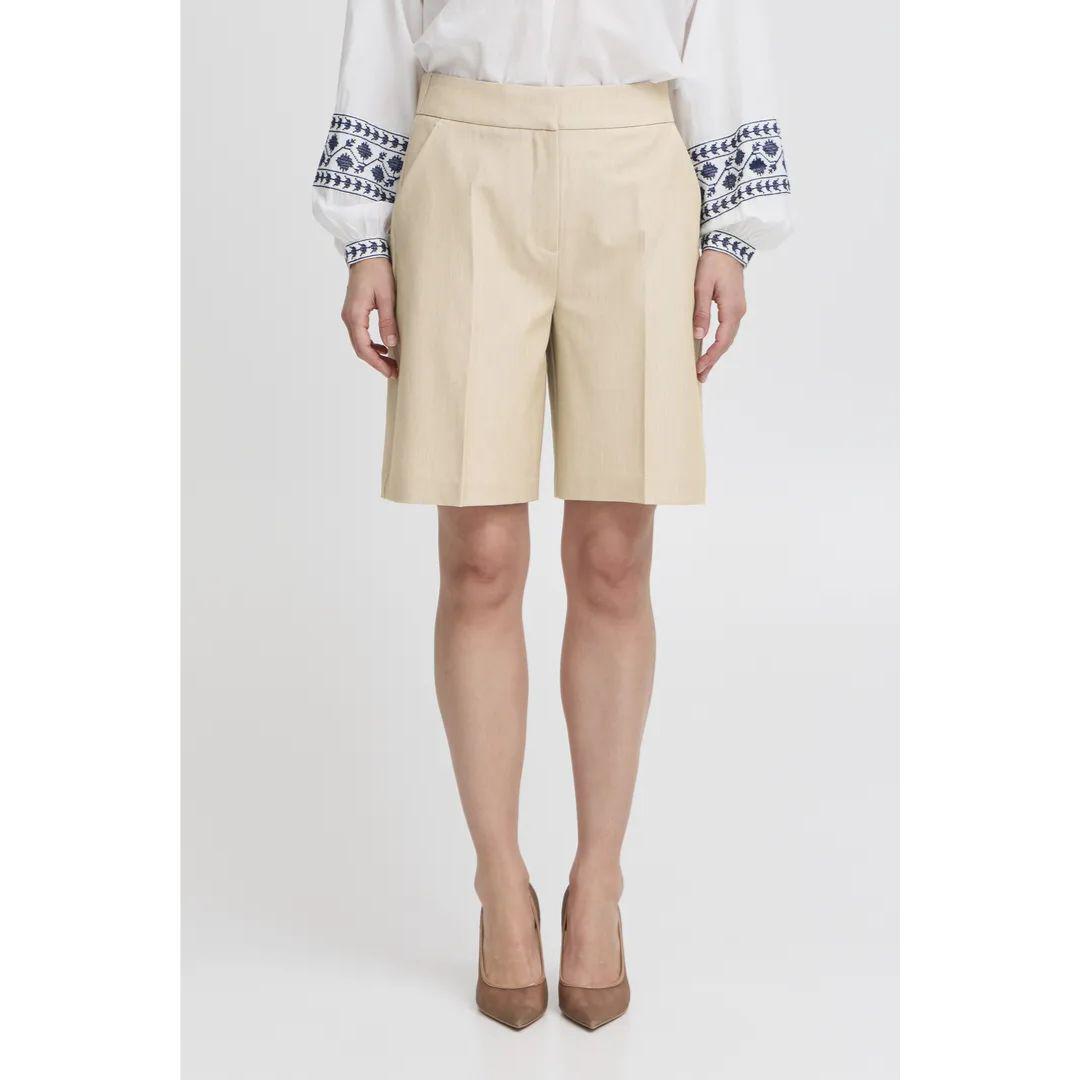 Danta Shorts - 20816453 - Humus Melange