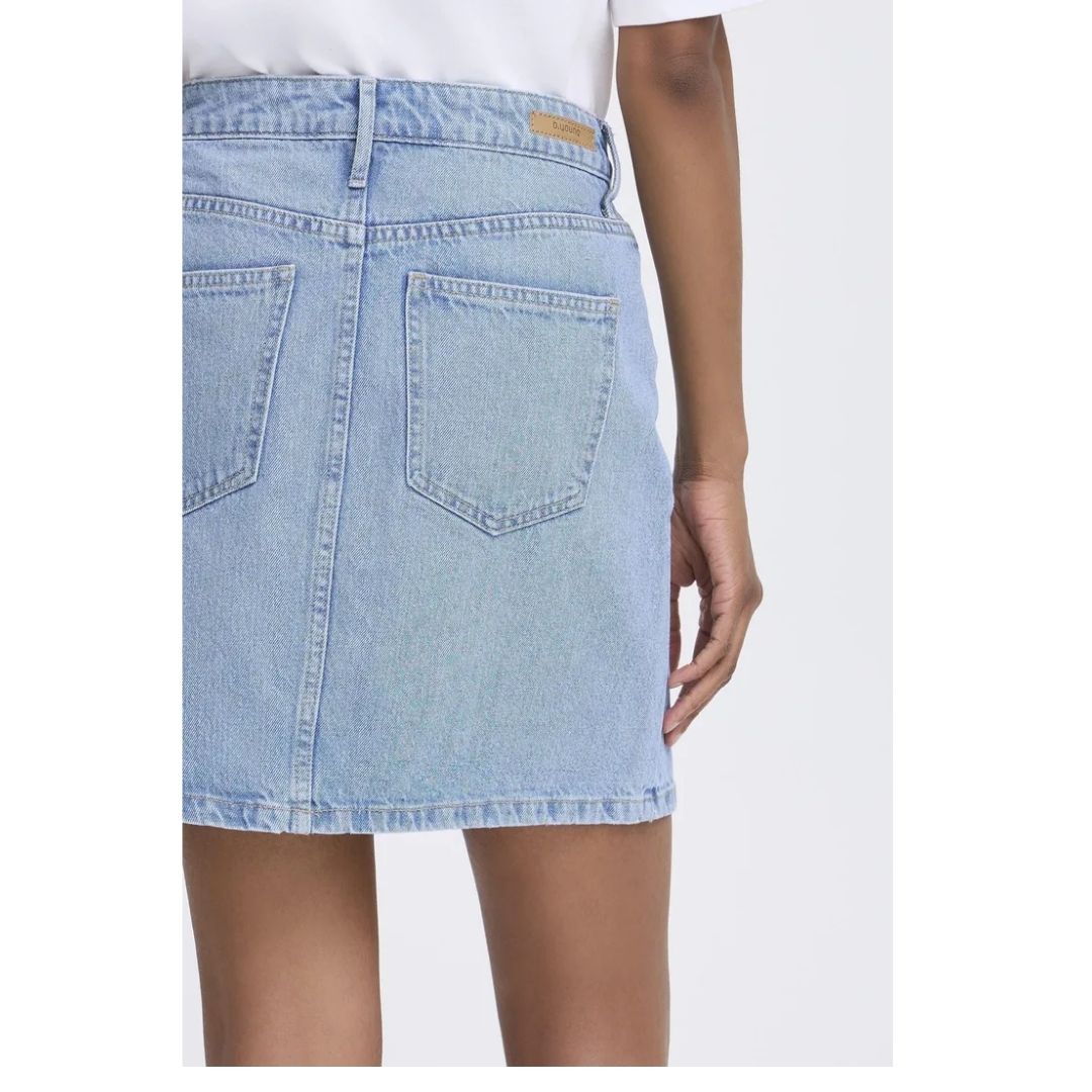 Kallie Skirt - 20816754 - Light Blue Denim