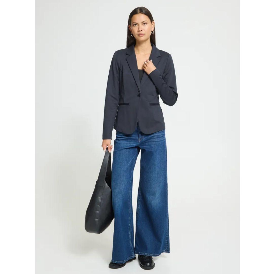 Kate Tailored Blazer | Total Eclipse