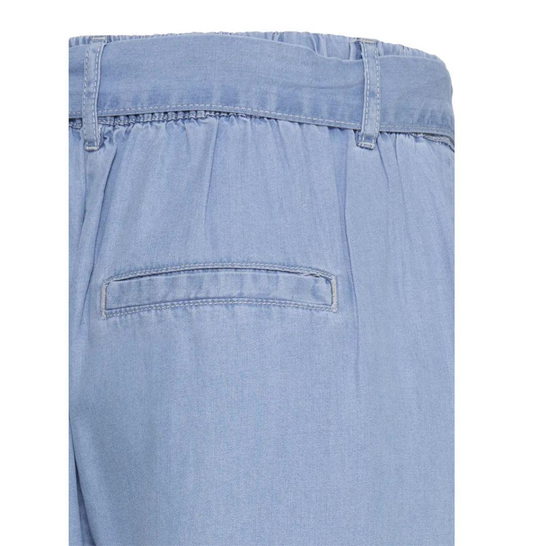 Kosmo Crop Pants | Light Blue Denim