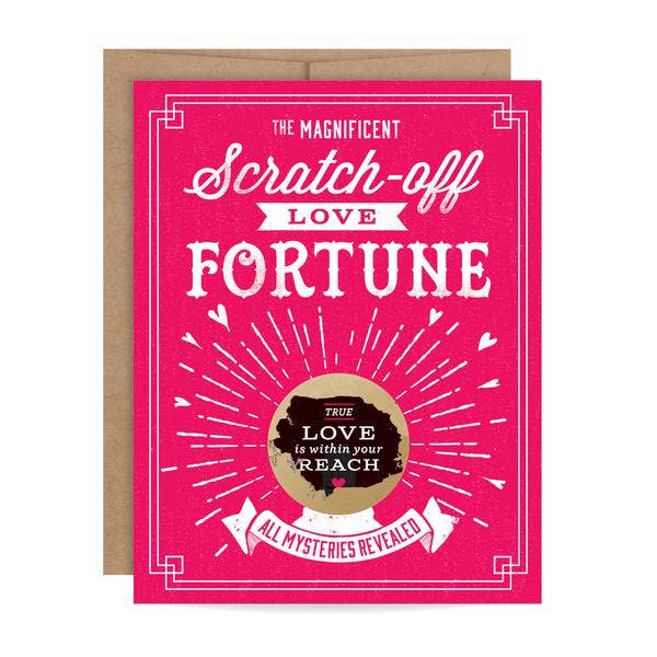 Love Fortune Scratch-off Card