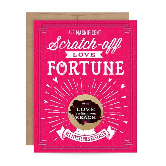 Love Fortune Scratch-off Card