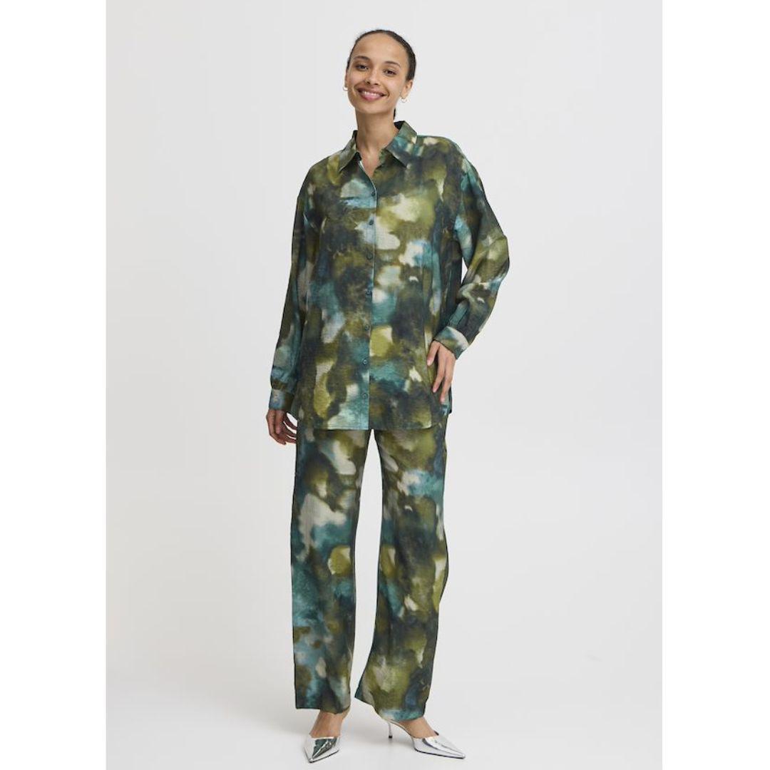 Ibine Shirt - 20815569 - Birch Blur Mix