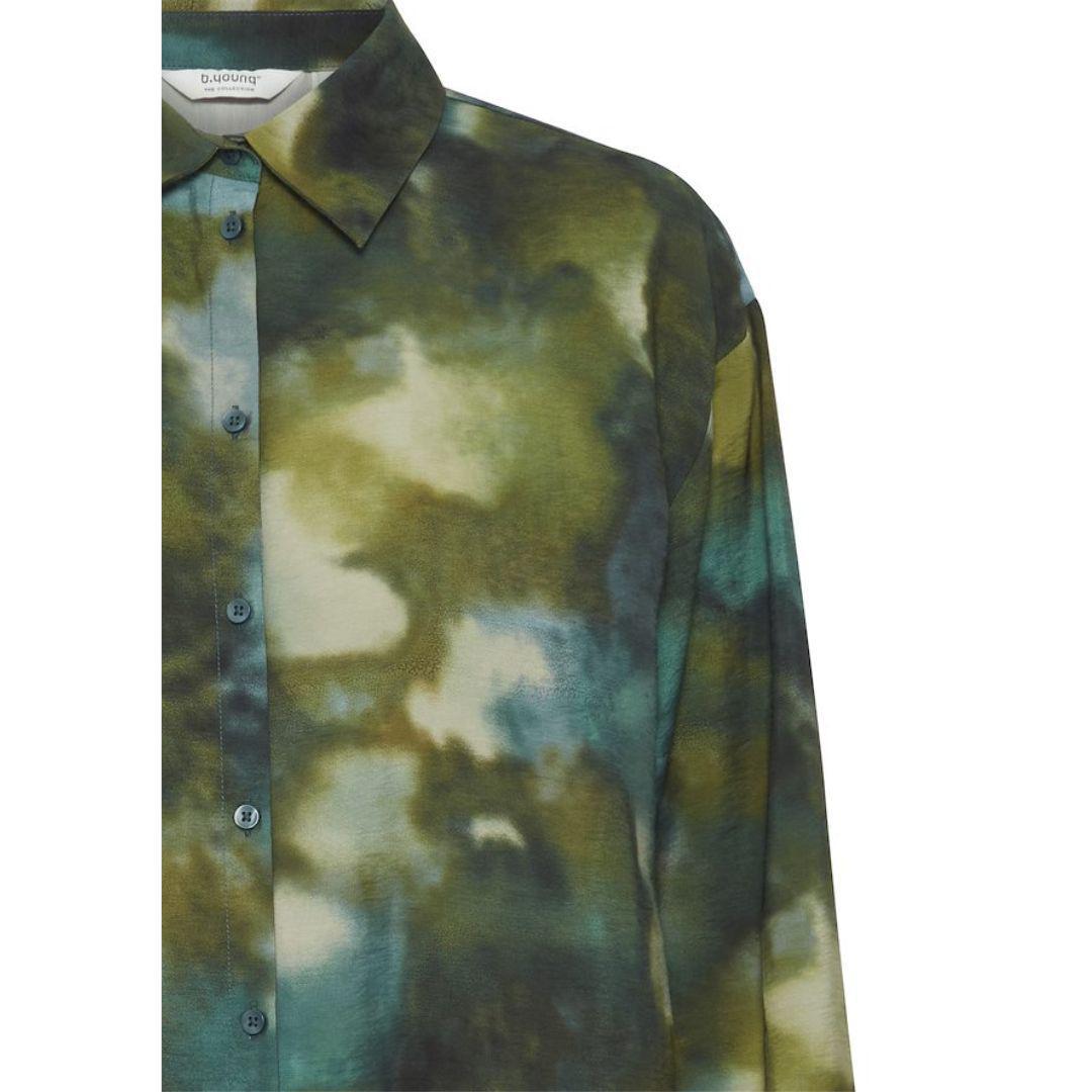 Ibine Shirt - 20815569 - Birch Blur Mix