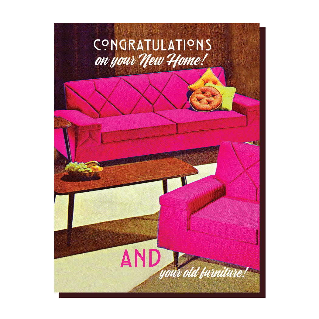 HOME! Congratulations - Card