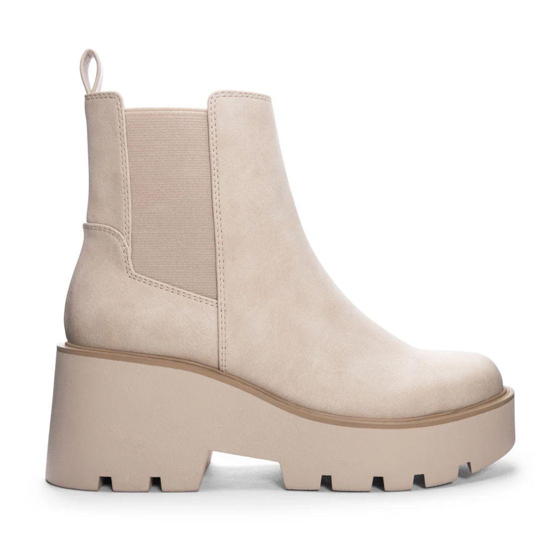 Rabbit Nubuck Chunky Bootie