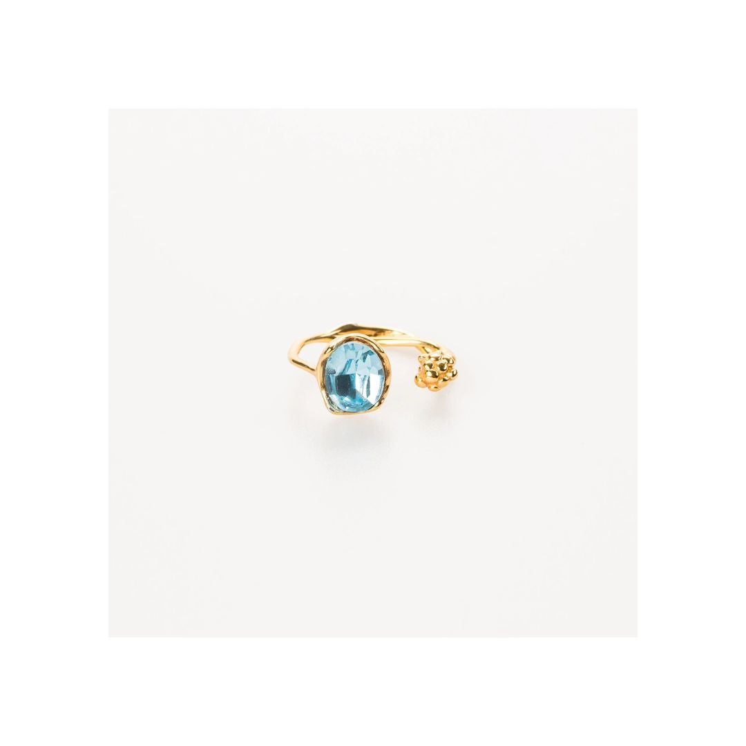 Emma Crystal Adjustable Birthstone Rings - R502 - Birth Months