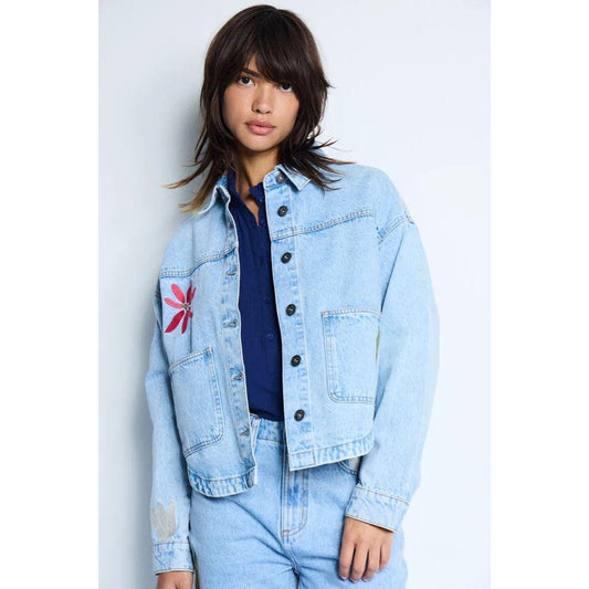 Bauve Denim Jacket - Light Blue
