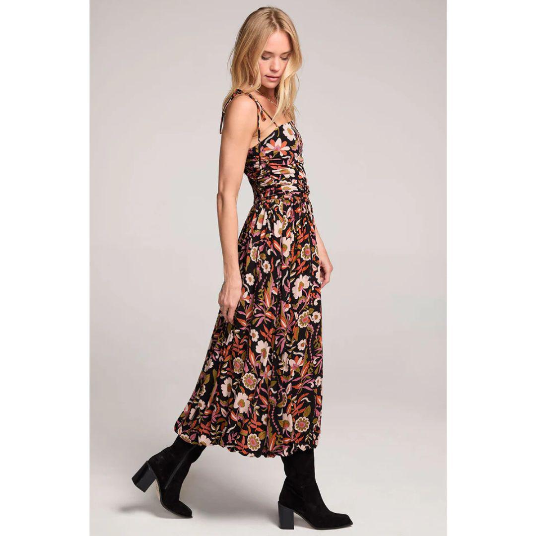 Calysta Midi Dress | Multi