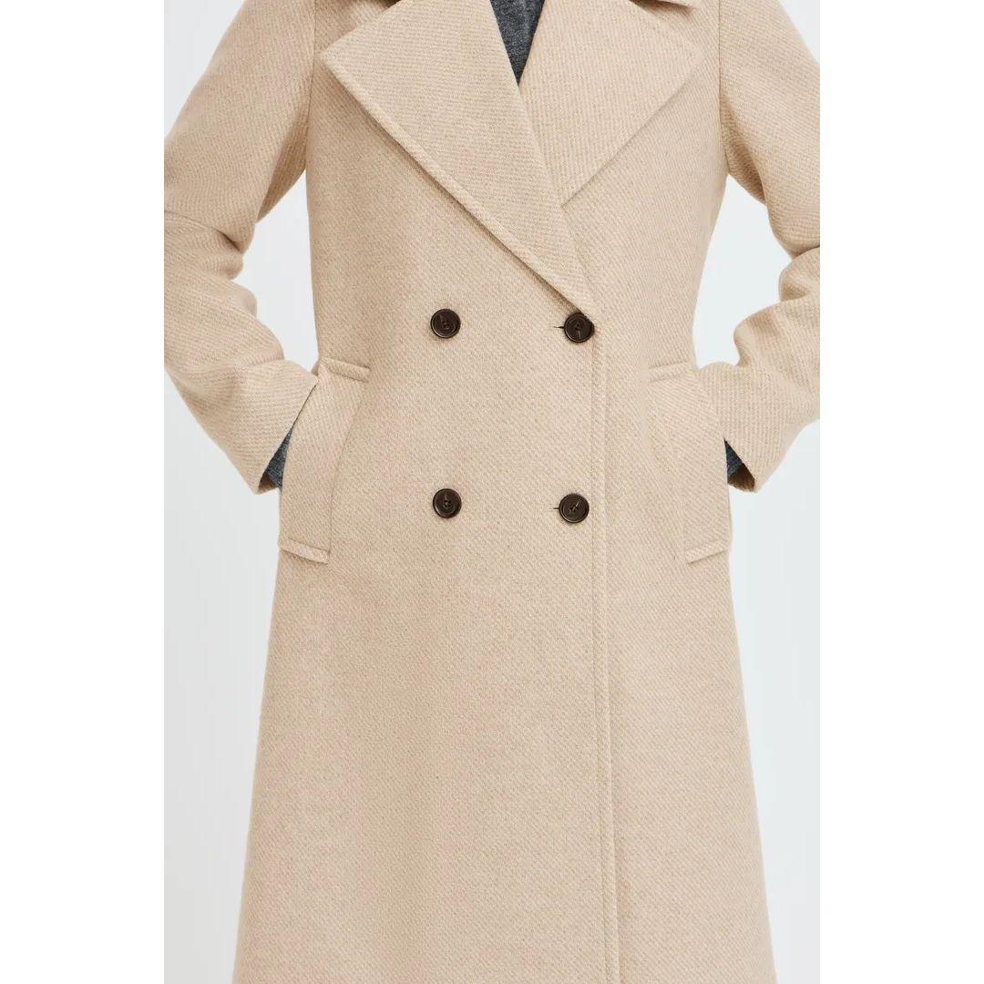 Banbara Pea Coat | Hummus