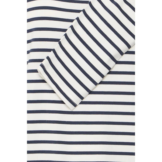 FRANSA Clea Long Sleeve Tee | 20618125 | Navy Stripe