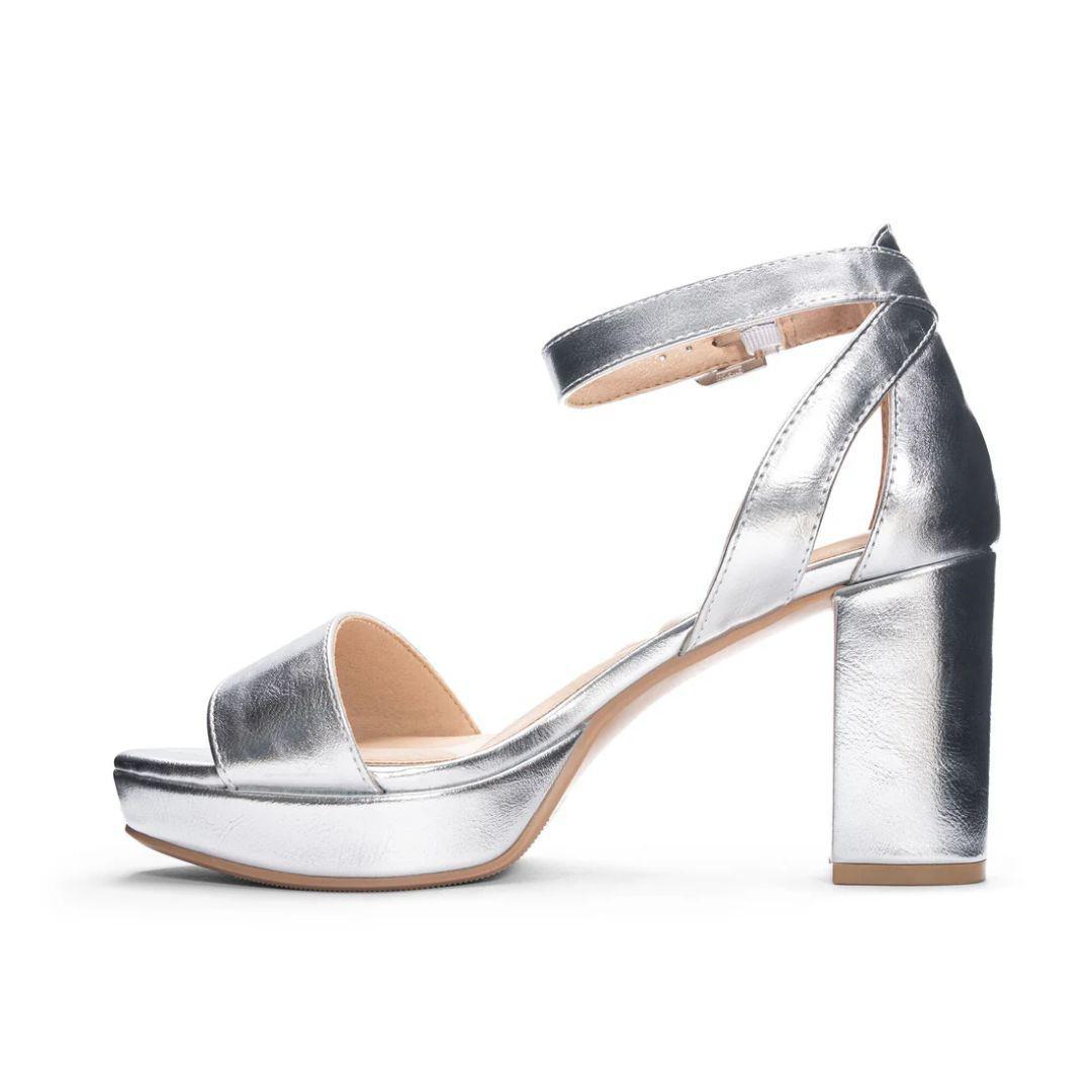 Go On 2 Dress Sandal | Silver