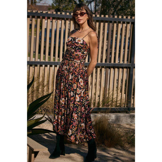 Calysta Midi Dress | Multi