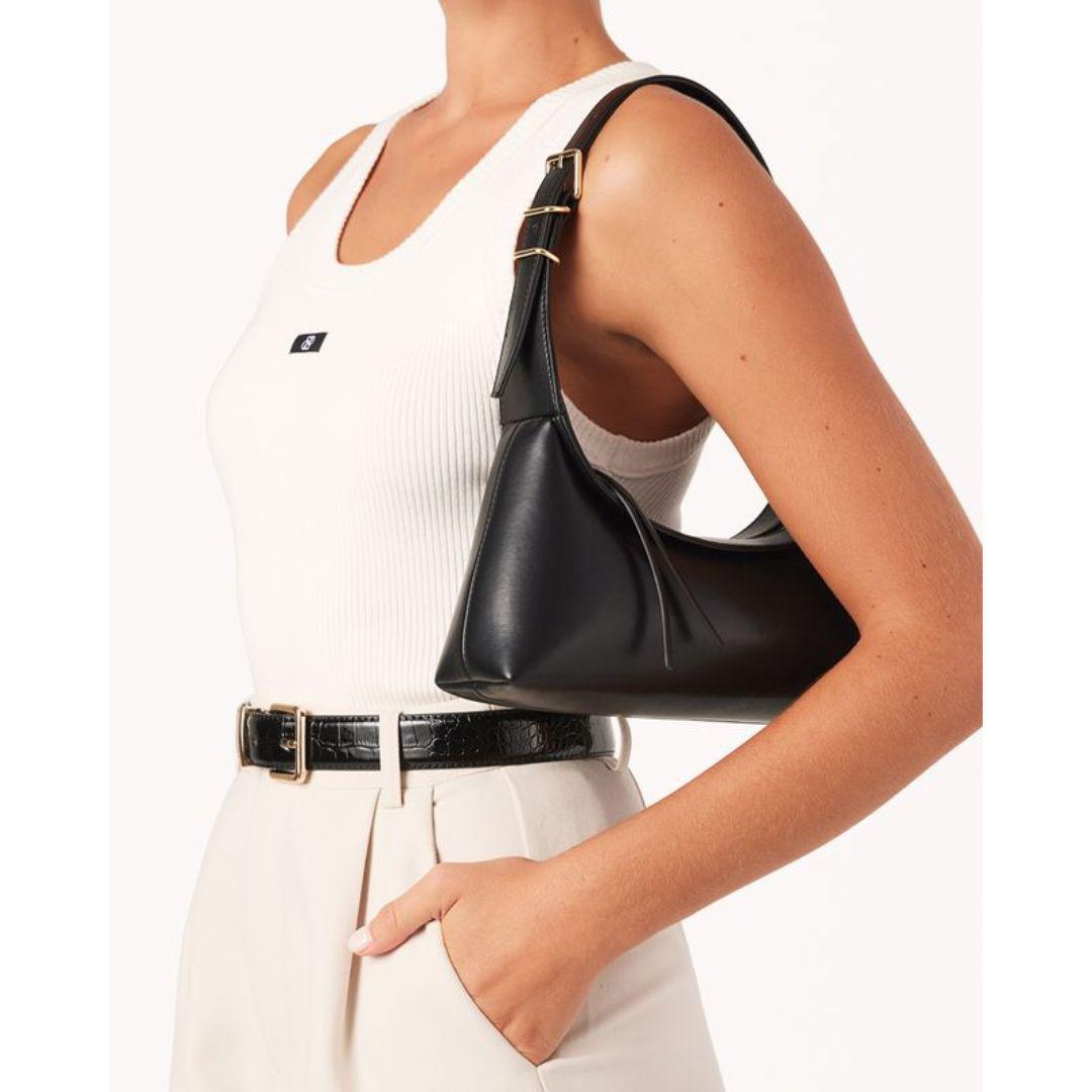 Eden Black Shoulder Bag