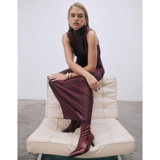 Beth Vegan Leather Booties