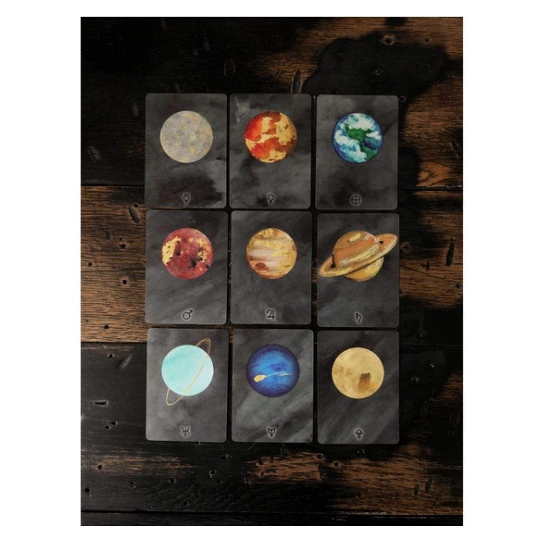 The Living Wheel Astrology Cards