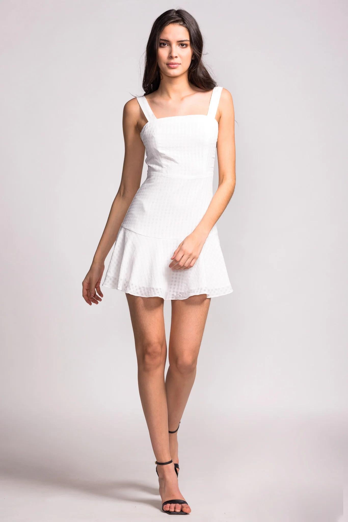 Shalya White Mini Dress