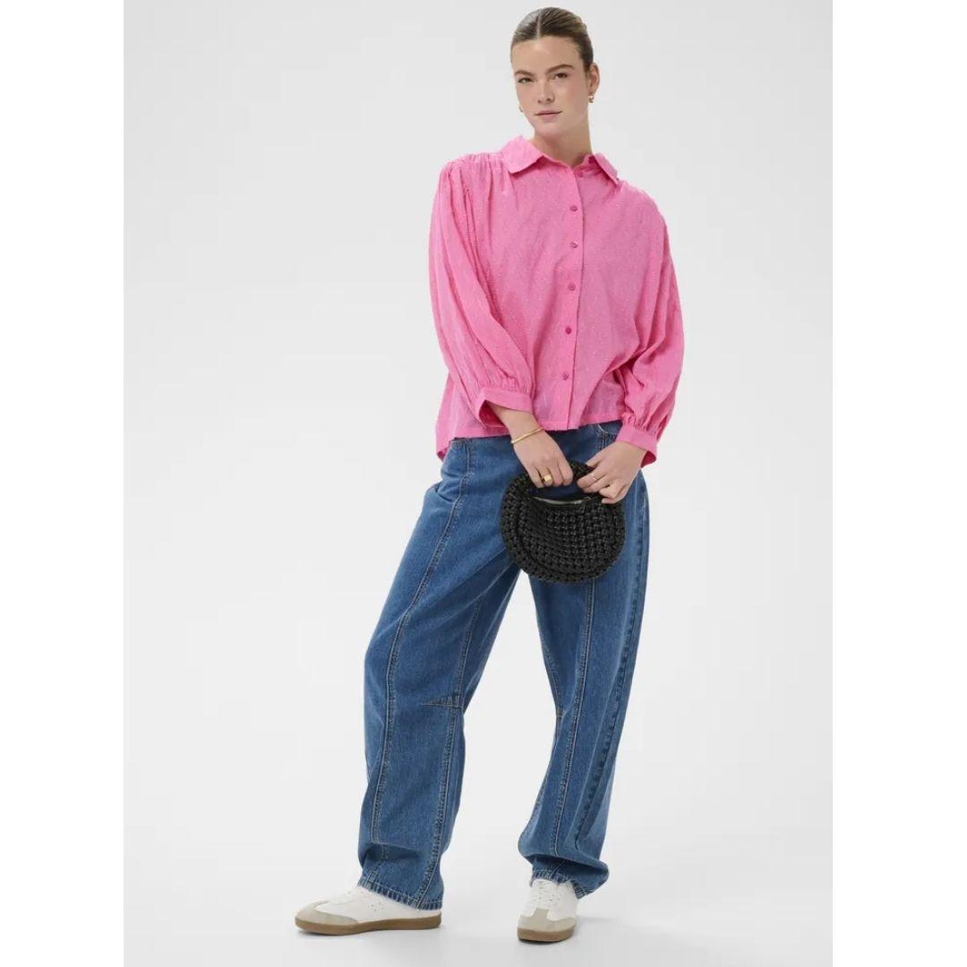 Gabriela Shirt - 10511171 - Pink Power