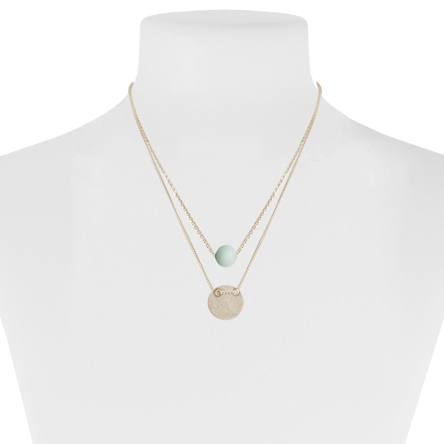 Cluster Stone Necklace