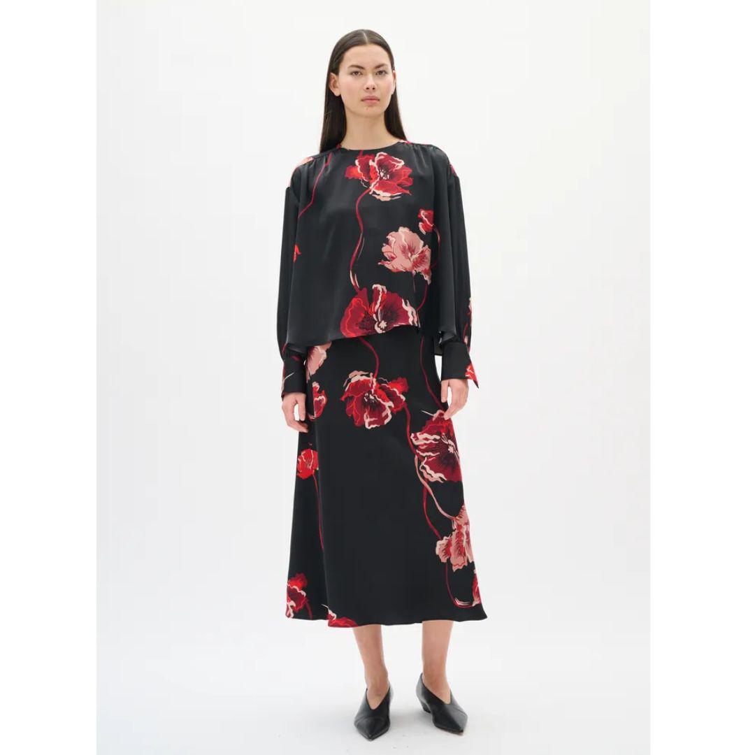Dawn Skirt - 30112010 - Black Poppy